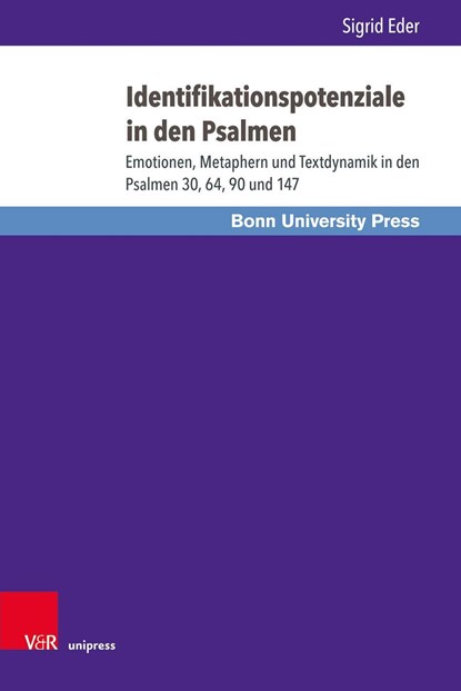 Identifikationspotenziale in den Psalmen, Sigrid Eder - Gebonden - 9783847109808
