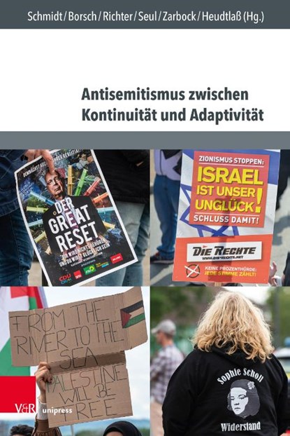Antisemitismus zwischen Kontinuitat und Adaptivitat, Lennard Schmidt ; Andreas Borsch - Gebonden - 9783847114987
