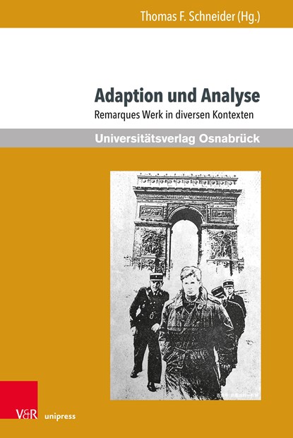 Adaption und Analyse, Thomas F. Schneider - Paperback - 9783847115434