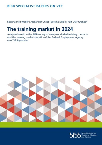 The training market in 2024, Bundesinstitut für Berufsbildung - Paperback - 9783847428046