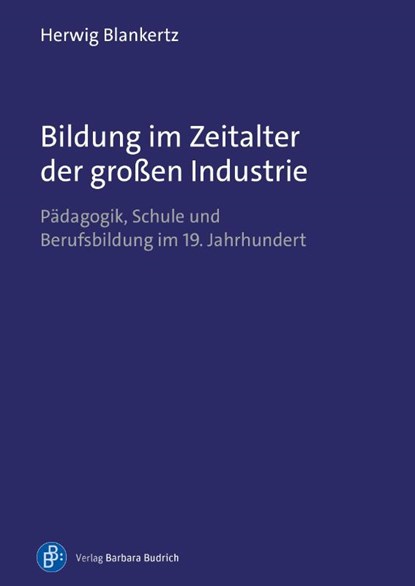 Bildung im Zeitalter der großen Industrie, Herwig Blankertz - Paperback - 9783847431138