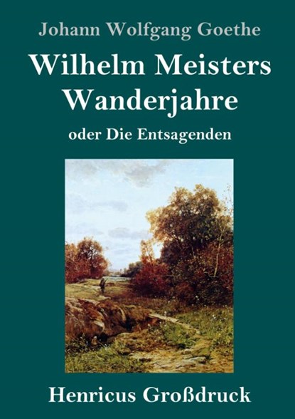 Wilhelm Meisters Wanderjahre (Grossdruck), Johann Wolfgang Goethe - Gebonden - 9783847831488