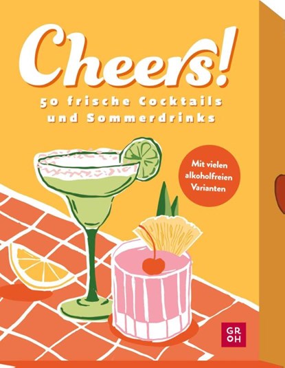 Rezeptkarten: Cheers!, Groh Verlag - Paperback - 9783848503544