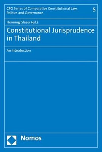 Constitutional Jurisprudence in Thailand, GLASER,  Henning - Paperback - 9783848713875