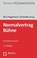 Normalvertrag Bühne, Christoph Nix ; Jan Hegemann ; Angie Schneider - Paperback - 9783848752959
