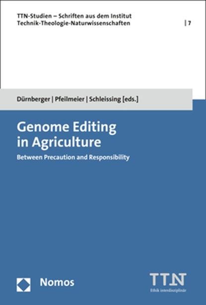 Genome Editing in Agriculture, Christian Dürnberger ; Sebastian Pfeilmeier ; Stephan Schleissing - Paperback - 9783848755189