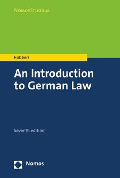 An Introduction to German Law, ROBBERS,  Gerhard - Paperback - 9783848758340