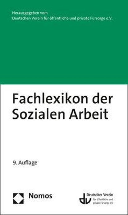 Fachlexikon der Sozialen Arbeit, Deutscher Verein für öffentliche und private Fürsorge e. V. - Paperback - 9783848771318