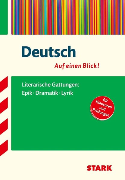 Deutsch - auf einen Blick! Gattungen: Epik, Dramatik und Lyrik, niet bekend - Paperback - 9783849008871