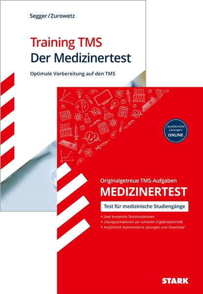 STARK TMS - Der Medizinertest - Training TMS +  Originalgetreue TMS-Aufgaben, Felix Segger ;  Werner Zurowetz - Paperback - 9783849042967