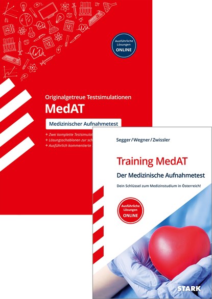 STARK MedAT - Medizinischer Aufnahmetest - Training MedAT + Testsimulation MedAT, niet bekend - Paperback - 9783849052256