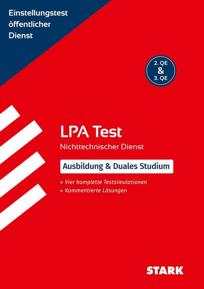 STARK LPA Test - Einstellungstest öffentlicher Dienst, Marion von der Kammer ;  Steffen Walz - Paperback - 9783849056216