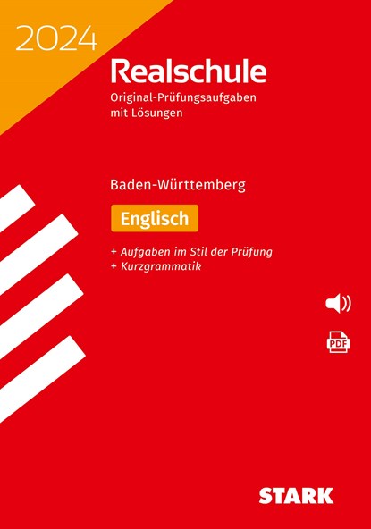 STARK Original-Prüfungen Realschule 2024 - Englisch - BaWü, niet bekend - Paperback - 9783849058258