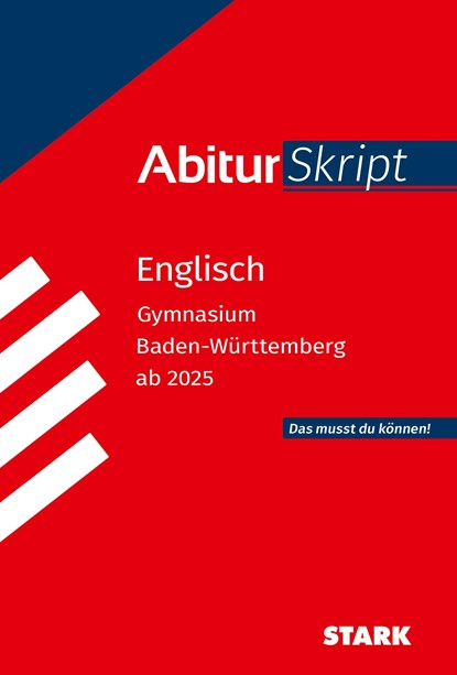 STARK AbiturSkript - Englisch - BaWü ab 2025, Sonja Corleis - Paperback - 9783849059590