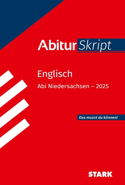 STARK AbiturSkript - Englisch - Niedersachsen 2025, Rainer Jacob - Paperback - 9783849059811