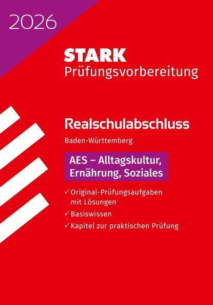 STARK AES - Realschulabschluss 2026 BW - Prüfungsvorbereitung, niet bekend - Paperback - 9783849063719