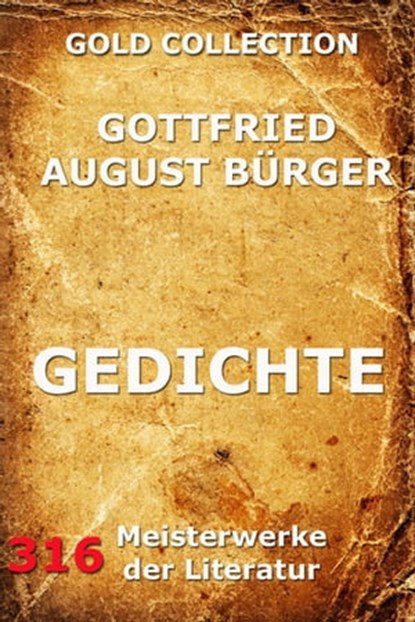 Gedichte, Gottfried August Bürger - Ebook - 9783849605612