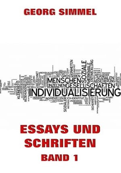 Essays und Schriften, Band 1, Georg Simmel - Ebook - 9783849616854