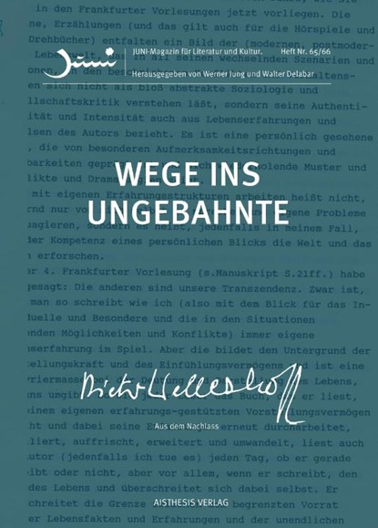 Wege ins Ungebahnte, Dieter Wellershoff - Paperback - 9783849821357
