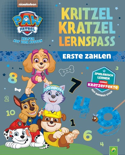 PAW Patrol Kritzel-Kratzel-Lernspaß: Erste Zahlen, niet bekend - Paperback - 9783849941949