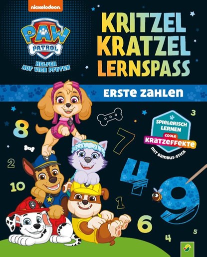 PAW Patrol Kritzel-Kratzel-Lernspaß: Erste Zahlen, niet bekend - Paperback - 9783849941949