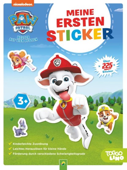PAW Patrol Meine ersten Sticker, Schwager & Steinlein Verlag - Paperback - 9783849943196