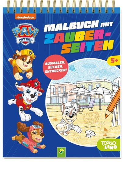 PAW Patrol Malbuch mit Zauberseiten, Schwager & Steinlein Verlag GmbH - Paperback - 9783849946906