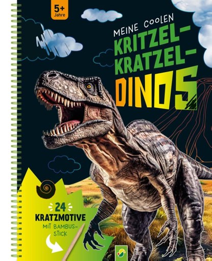 Meine coolen Kritzel-Kratzel-Dinos, Schwager & Steinlein Verlag - Paperback - 9783849947965