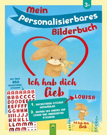 Mein personalisierbares Bilderbuch - Ich hab dich lieb, Schwager & Steinlein Verlag - Gebonden - 9783849948672