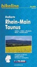 Bikeline Radkarte Deutschland Rhein-Main Taunus 1 : 75 000 | auteur onbekend | 