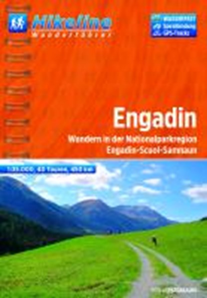 Hikeline Wanderführer Engadin 1 : 50 000, niet bekend - Paperback - 9783850005821