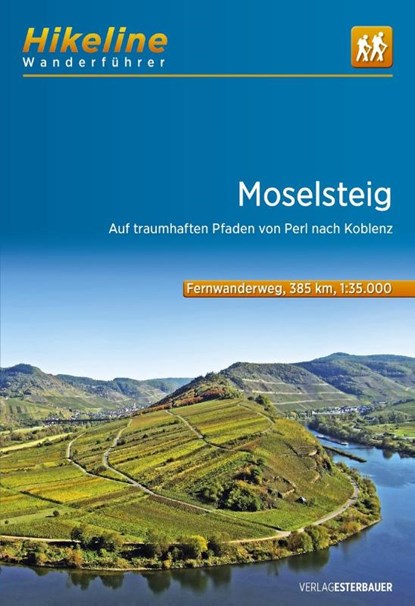 Hikeline Wanderführer Moselsteig, Esterbauer Verlag - Paperback - 9783850006118