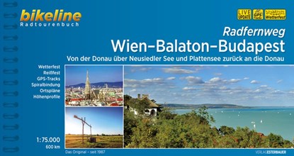 Bikeline Radtourenbuch Wien-Balaton-Budapest, niet bekend - Paperback - 9783850007351