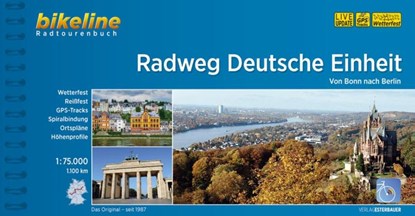 Bikeline Radtourenbuch Radweg Deutsche Einheit, niet bekend - Paperback - 9783850007399