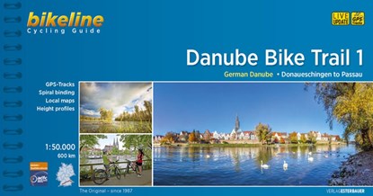 DANUBE BIKE TRAIL 1 DONAUESCHINGEN TO PA, Esterbauer Verlag - Overig - 9783850007863