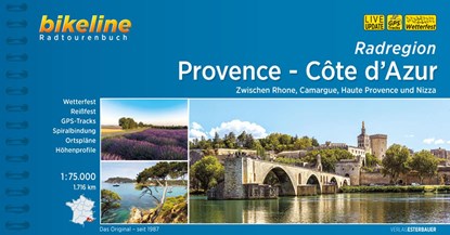 Radregion Provence - Côte d'Azur, Esterbauer Verlag - Paperback - 9783850008044