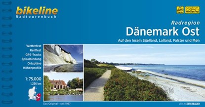 Radregion Dänemark Ost 1:75.000, Esterbauer Verlag - Paperback - 9783850008198