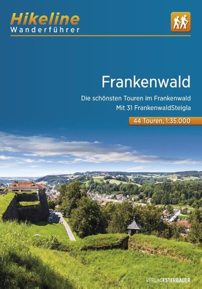 Wanderführer Frankenwald, Esterbauer Verlag - Paperback - 9783850008433