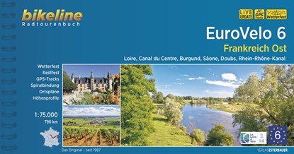 Eurovelo 6 - Frankreich Ost, niet bekend - Overig - 9783850009683