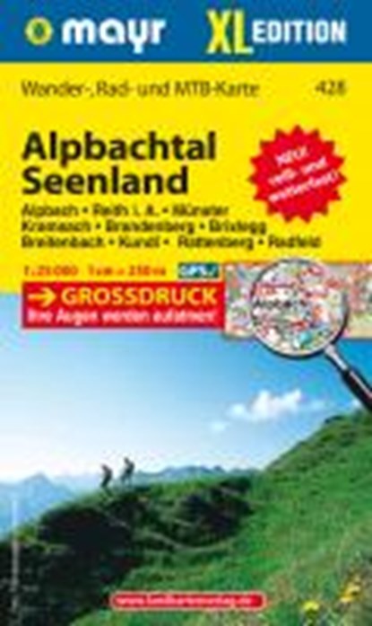 Alpbachtal, Seenland XL, niet bekend - Paperback - 9783850264419