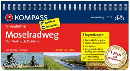 FF6230 Moselradweg Kompass, POLLMANN,  Bernhard - Losbladig - 9783850265225