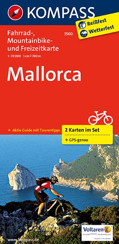 Kompass FK3500 Mallorca, niet bekend - Losbladig - 9783850266840