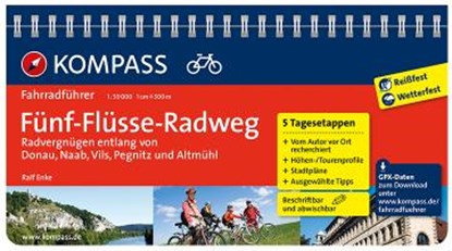 FF6406 Fünf-Flüsse-Radweg Kompass, ENKE,  Ralf - Losbladig - 9783850269292