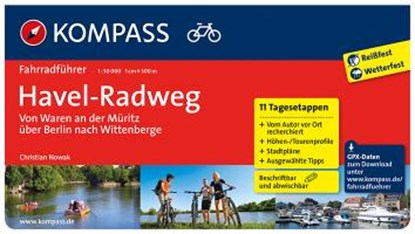 FF6015 Havelradweg Kompass, NOWAK,  Christian - Losbladig - 9783850269322