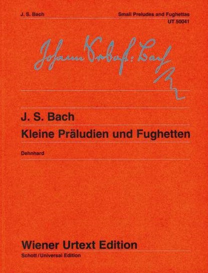 Little Preludes And Fugues, JOHANN SEBASTI BACH - Paperback - 9783850550406