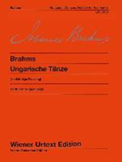 Ungarische Tänze, BRAHMS,  Johannes - Paperback - 9783850555647