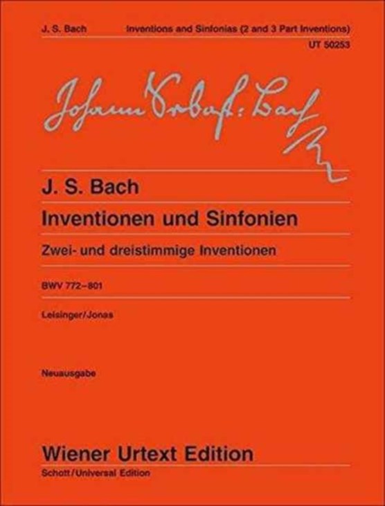 Inventions And Sinfonias BWV 772-801