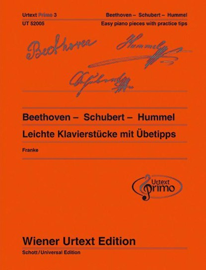 Beethoven - Schubert - Hummel, Nils Franke - Gebonden - 9783850557528