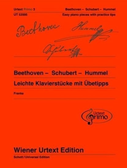 Beethoven - Schubert - Hummel, Nils Franke - Overig - 9783850557528
