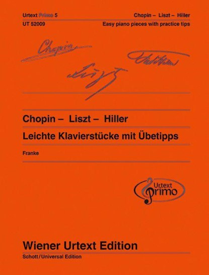Chopin - Liszt - Hiller, Nils Franke - Gebonden - 9783850557603